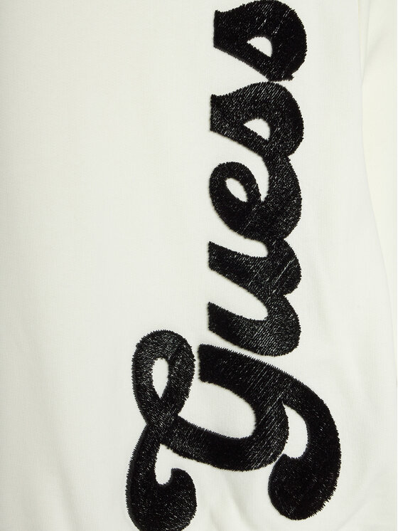 Guess Guess Μπλούζα L4BQ08 KAD73 Εκρού Regular Fit