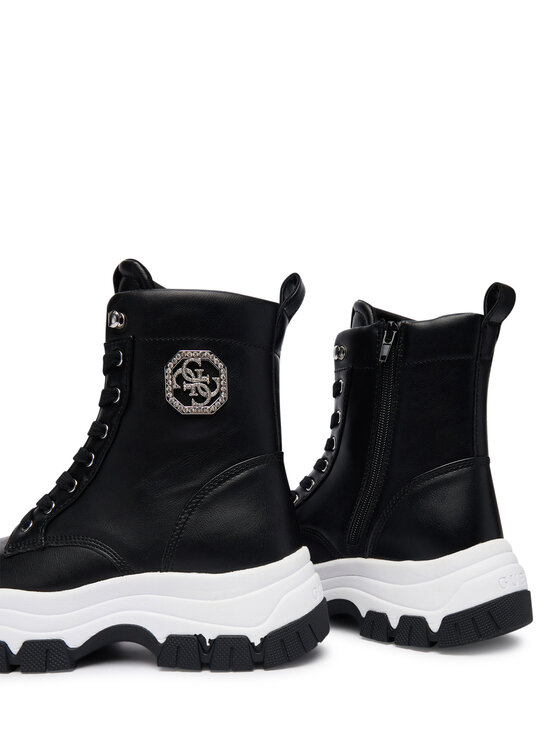 Guess Guess Gležnjače FLFBNZ ELE12 Crna