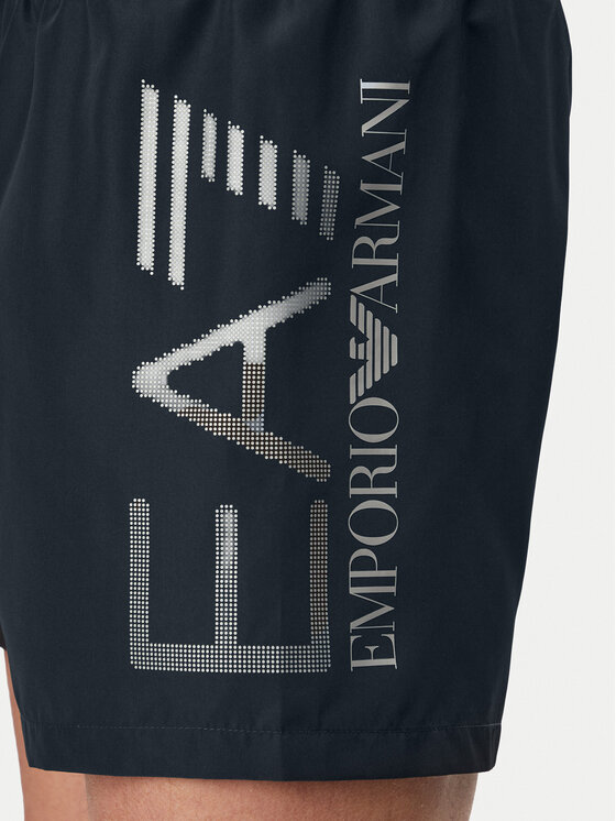 EA7 Emporio Armani EA7 Emporio Armani Plavecké šortky 7M002001 AF14497 MC026 Čierna Regular Fit