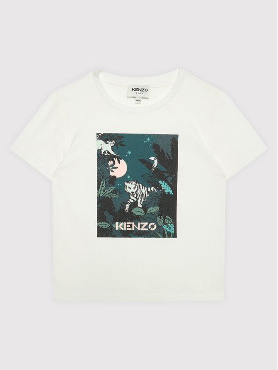 Kenzo Kids T-Shirt K15167 Λευκό Regular Fit