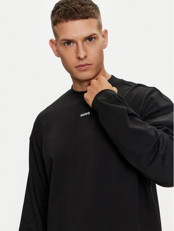HUGO Hugo Суитшърт Daposo 50511029 Черен Relaxed Fit