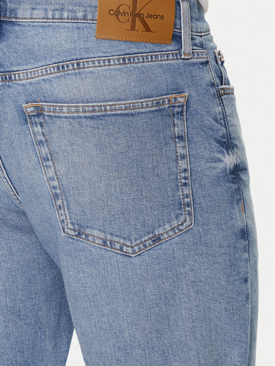 Calvin Klein Jeans Calvin Klein Jeans Pantaloni scurți de blugi J30J327516 Albastru Slim Fit