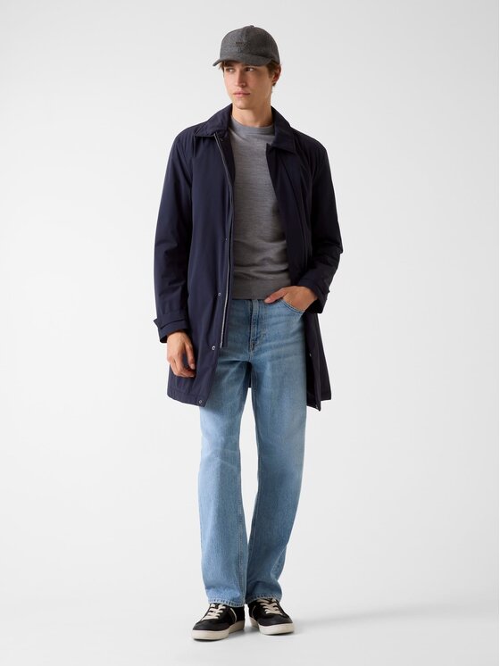 Guess Guess Kurtka przejściowa 180117 Niebieski Classic Fit