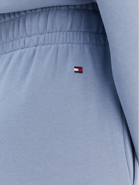 Tommy Hilfiger Tommy Hilfiger Melegítő alsó Script WW0WW48784 Kék Relaxed Fit