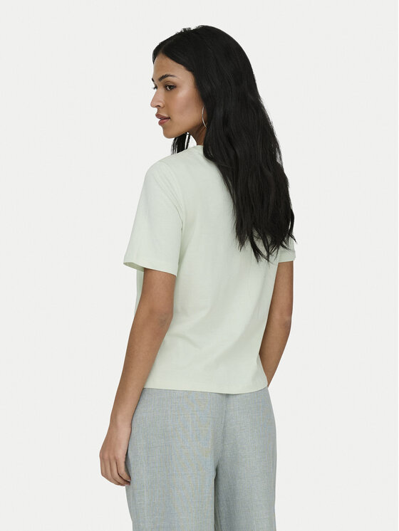 ONLY ONLY T-Shirt 15270390 Zielony Regular Fit