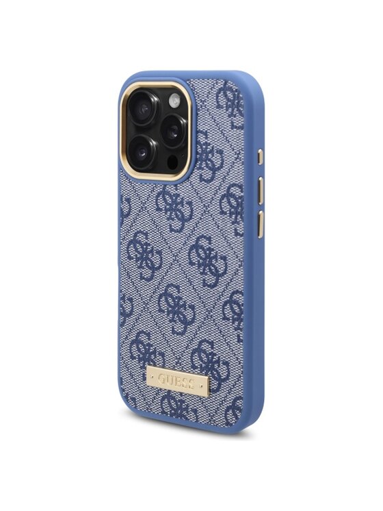 Etui na telefon Guess, Niebieskie, iPhone 16 Pro Max