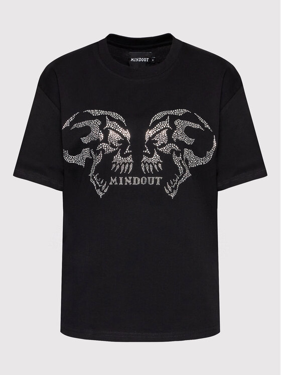 Mindout Mindout T-särk Unisex Rage Must Oversize
