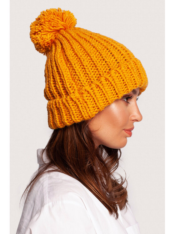 BeWear BeWear Czapka BK101 Żółty