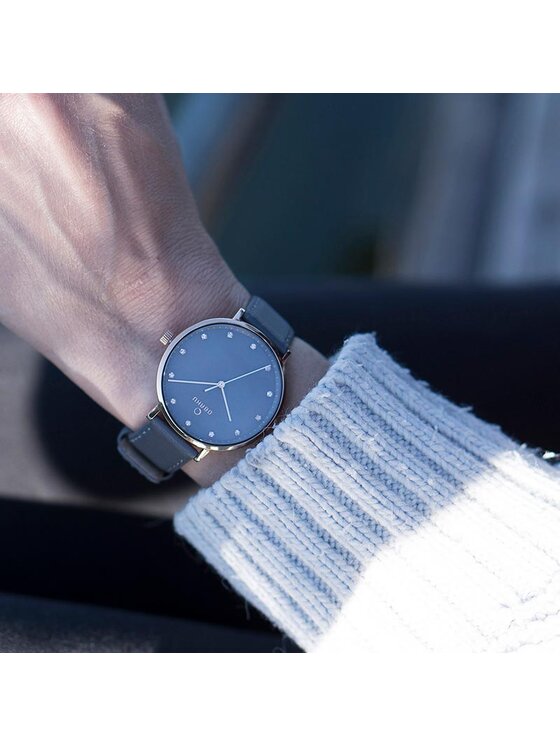 Obaku Obaku Hodinky V186LXVJRJ Šedá