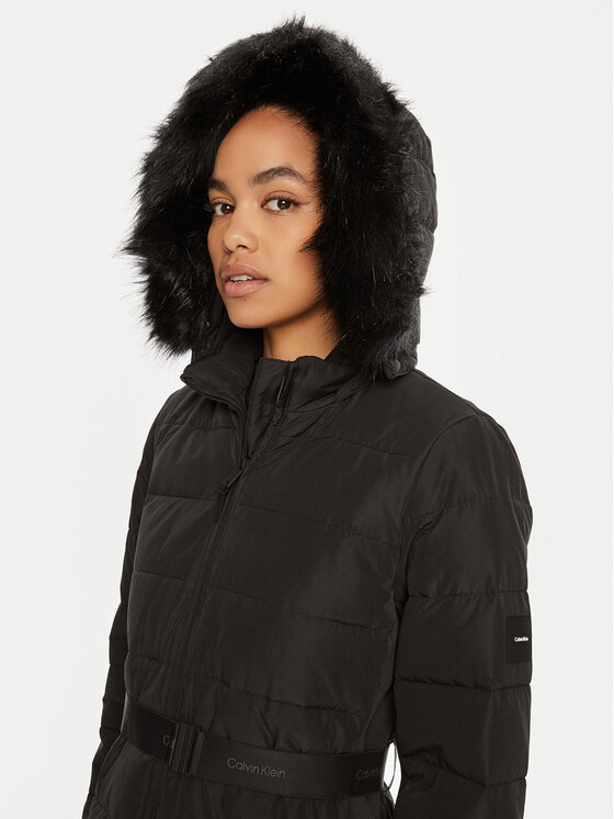 Calvin Klein Calvin Klein Zimní bunda K20K207726 Černá Regular Fit