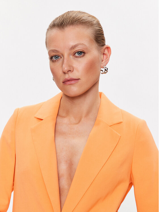 Vero Moda Vero Moda Giacca da abito Carmen 10287190 Arancione Box Fit