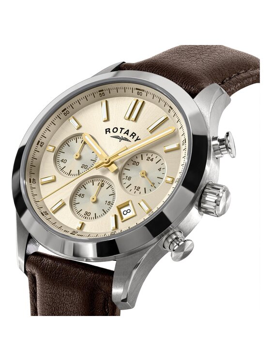 Rotary Rotary Zegarek RGS10071/03 Brązowy