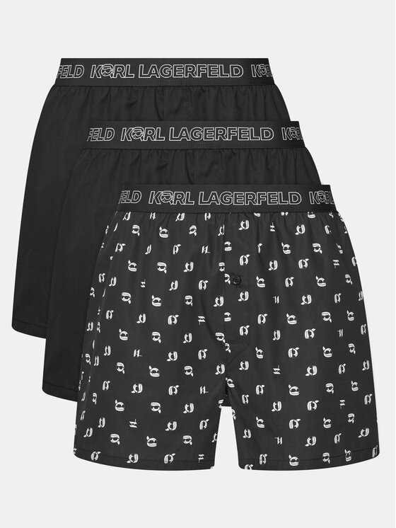 KARL LAGERFELD KARL LAGERFELD Набір з 3 пар боксерів A1M47131 Кольоровий