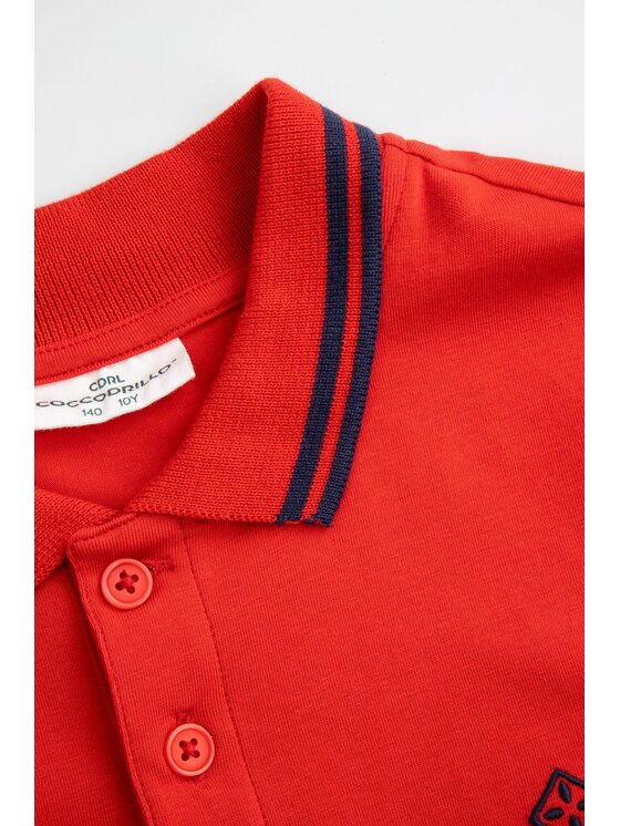 Coccodrillo Coccodrillo Polokošile ZC6143601EJB-009 Červená Regular Fit