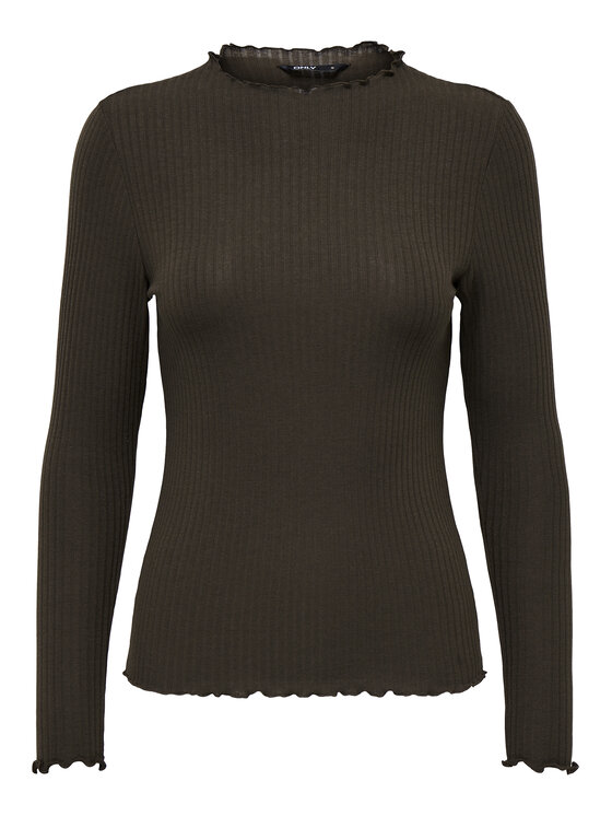 ONLY ONLY Palaidinė Emma 15180040 Ruda Slim Fit
