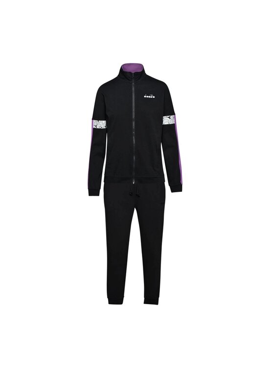 Komplet dresowy, rozmiar XS, Czarny, L. TRACKSUIT FZ CORE