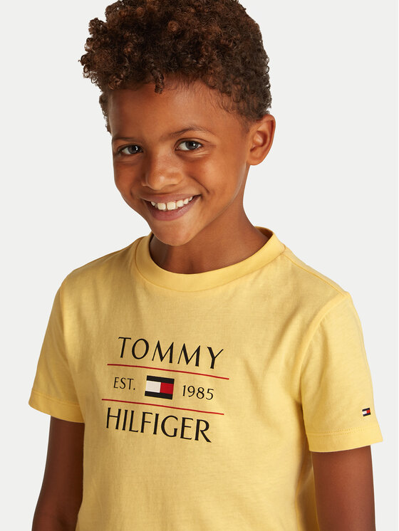 Tommy Hilfiger Tommy Hilfiger Футболка KB0KB09538 D Жовтий Regular Fit