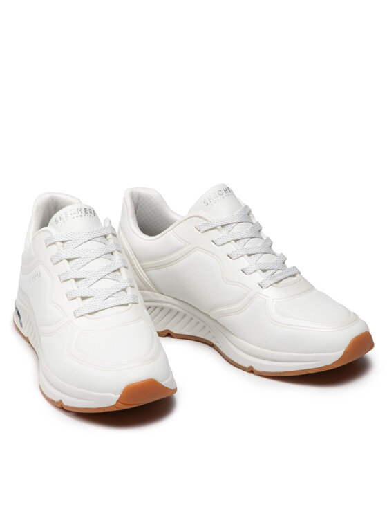 Skechers Skechers Sneakersy Mile Makers 155570/WHT Biały