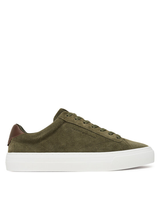 Tommy Hilfiger Tommy Hilfiger Tenisice Premium Dress Cupsole FM0FM05573 Kaki