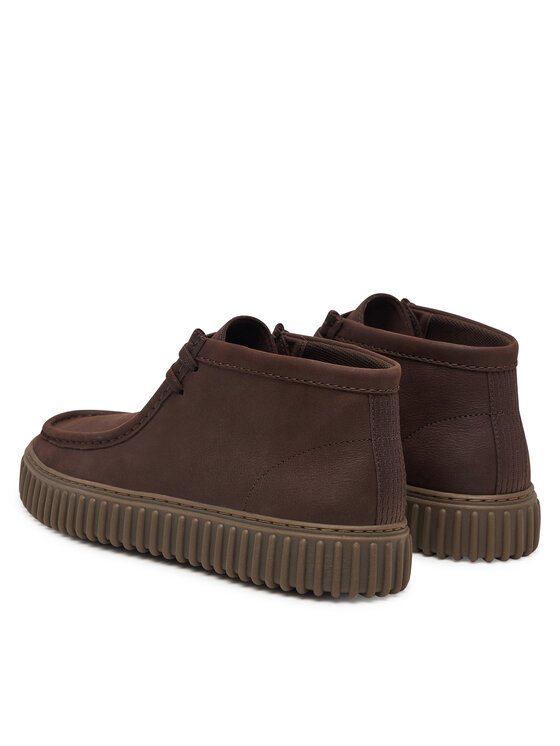 Clarks Clarks Poltopánky Torhill Hi 26327242 Hnedá