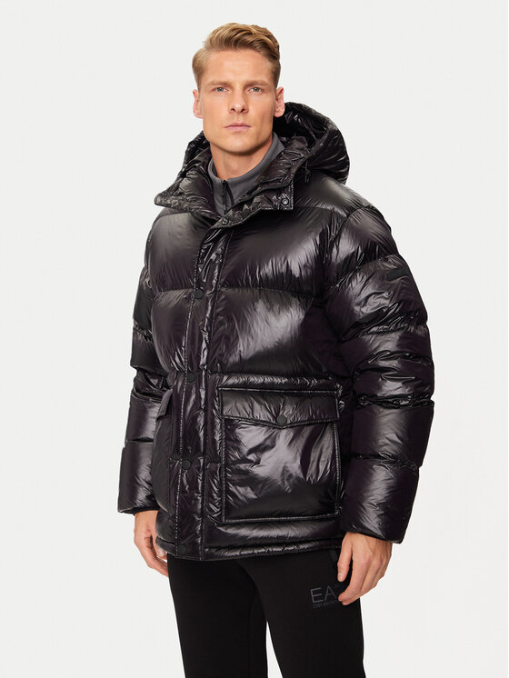 EA7 Emporio Armani EA7 Emporio Armani Vatovaná bunda 6DPB31 PN2MZ 1200 Černá Regular Fit