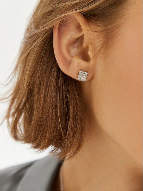 Calvin Klein Calvin Klein Auskarai 35000370 Sidabrinė