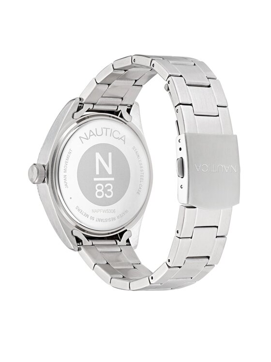 Nautica Nautica Uhr NAPFWS306 Silberfarben
