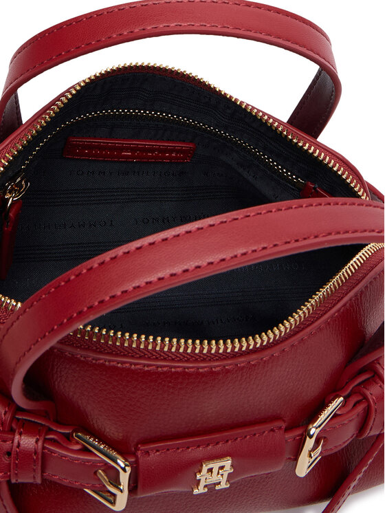 Tommy Hilfiger Tommy Hilfiger Handtasche Th Buckle Mini AW0AW19034 Rot