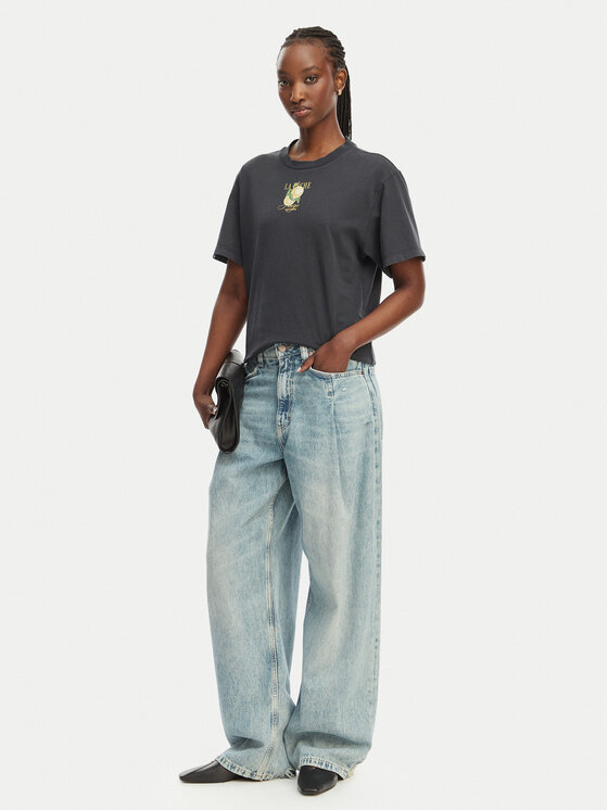 HUGO HUGO Marškinėliai Vintage Tee 24 50561264 Juoda Regular Fit