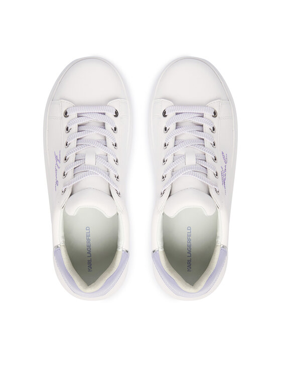 KARL LAGERFELD KARL LAGERFELD Снікерcи Kapri KL62518 Білий