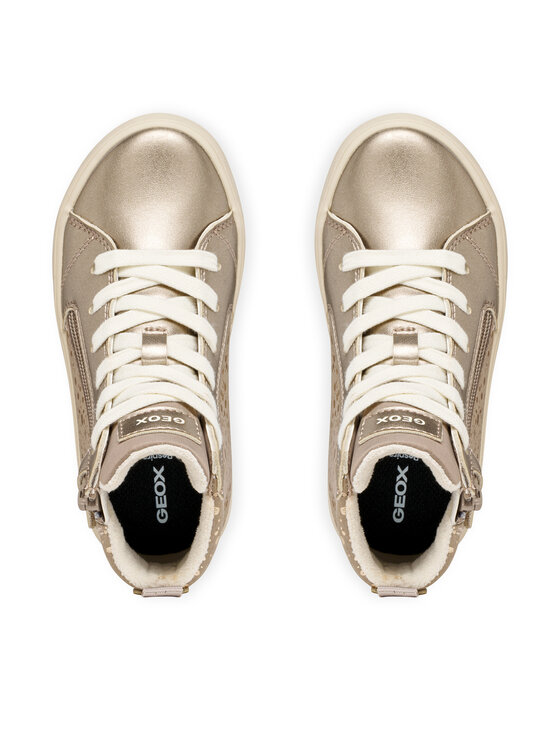 Geox Geox Сникърси J Gisli Girl J664ND 0AUAJ C5005 D Златист