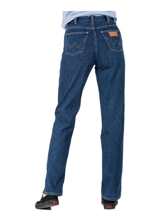 Wrangler Wrangler Jeansy W27MACZ15 Niebieski Boyfriend Fit