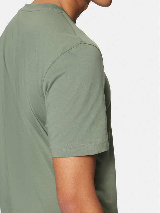 HUGO HUGO Тишърт Dalayer 50535363 Зелен Regular Fit