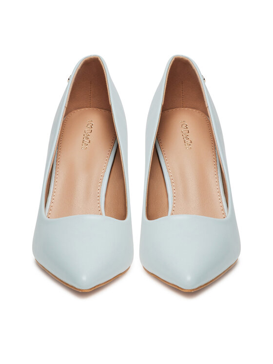 DeeZee DeeZee Pantofi cu toc subțire EZ-23-1A Albastru celest