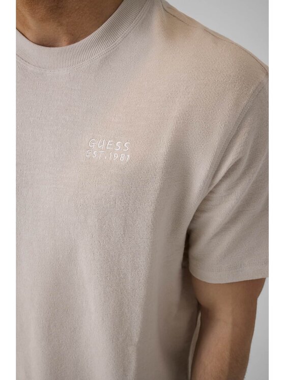 Guess Guess T-Shirt 183045 Šedá Classic Fit