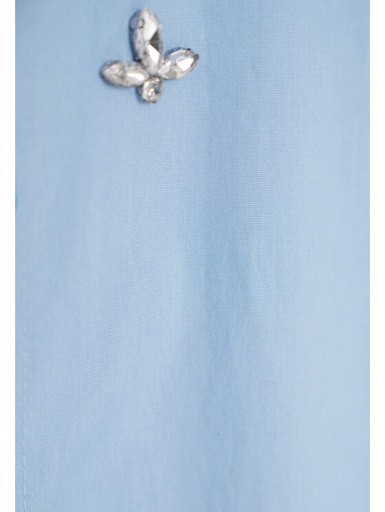 FIGL FIGL Košeľa M1226 Modrá Loose Fit