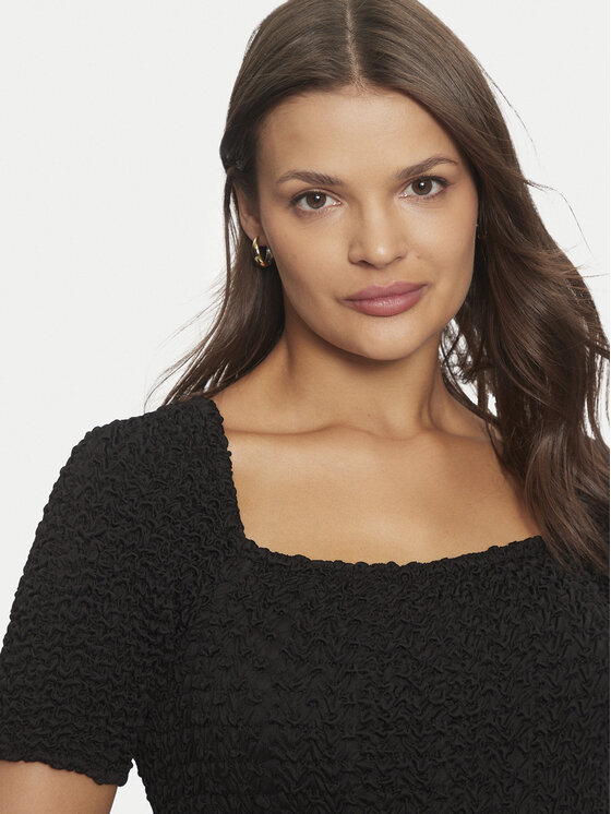 DKNY DKNY Kombinezon DD4E2933 Czarny Regular Fit