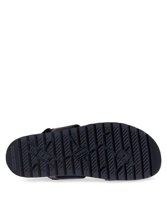 Tommy Hilfiger Tommy Hilfiger Szandál Elevated Hilfiger Strappy Sandal FM0FM05008 Sötétkék