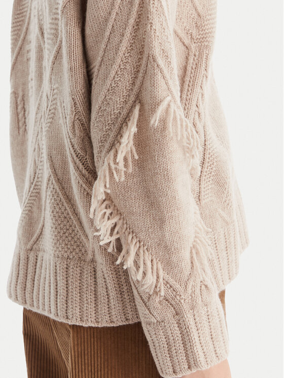 Weekend Max Mara Weekend Max Mara Kardigan Stallo 2525346052 Beżowy Regular Fit