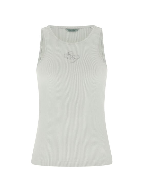 Guess Guess Majica 180724 Zelena Classic Fit