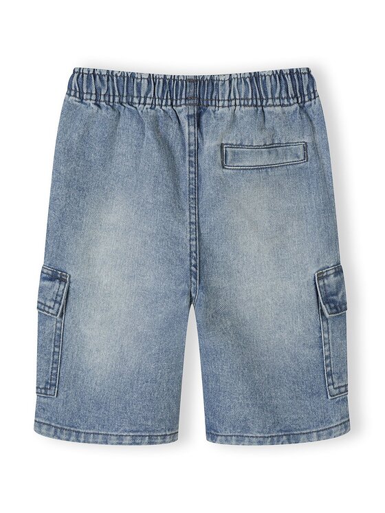 minoti minoti Szorty jeansowe 29SHORT250 Błękitny Regular Fit