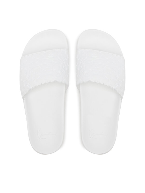 Karl Kani Karl Kani Ciabatte Pool Slide Prm PD00006204 Bianco