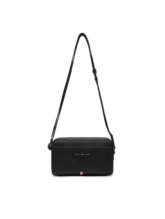 Tommy Hilfiger Tommy Hilfiger Τσαντάκι Th Business Ew Reporter AM0AM12709 Μαύρο