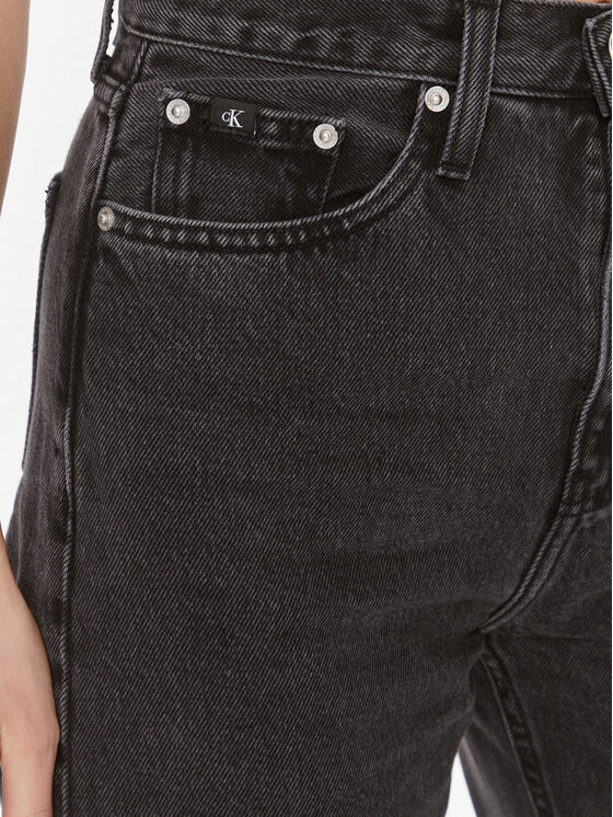 Calvin Klein Jeans Calvin Klein Jeans Džínsy J20J222137 Čierna Straight Fit