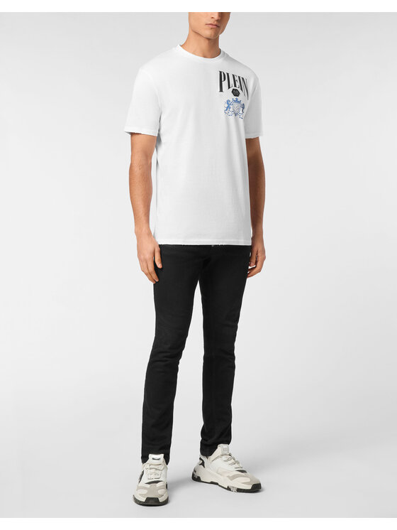 PHILIPP PLEIN PHILIPP PLEIN T-Shirt 21099 Biały Regular Fit