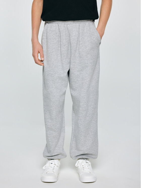 BIG STAR BIG STAR Spodnie dresowe POLIS Szary Comfort Fit