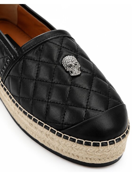 PHILIPP PLEIN PHILIPP PLEIN Espadryle 31806 Czarny