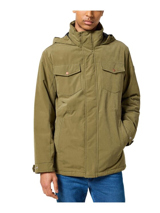 Wrangler Wrangler Giubbotto invernale 112357267 Verde Regular Fit