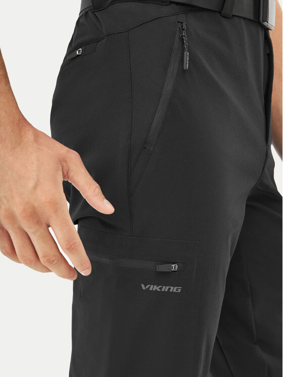 Viking Viking Spodnie outdoor Expander Man 900/23/2309 Czarny Slim Fit