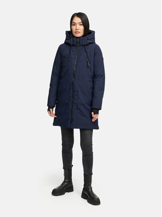 Navahoo Navahoo Kurtka zimowa Winterzart Niebieski Regular Fit